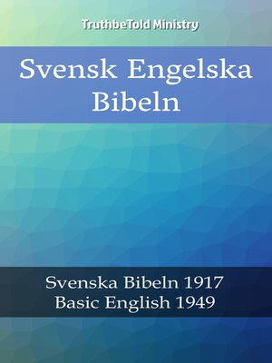 cover image of Svensk Engelska Bibeln